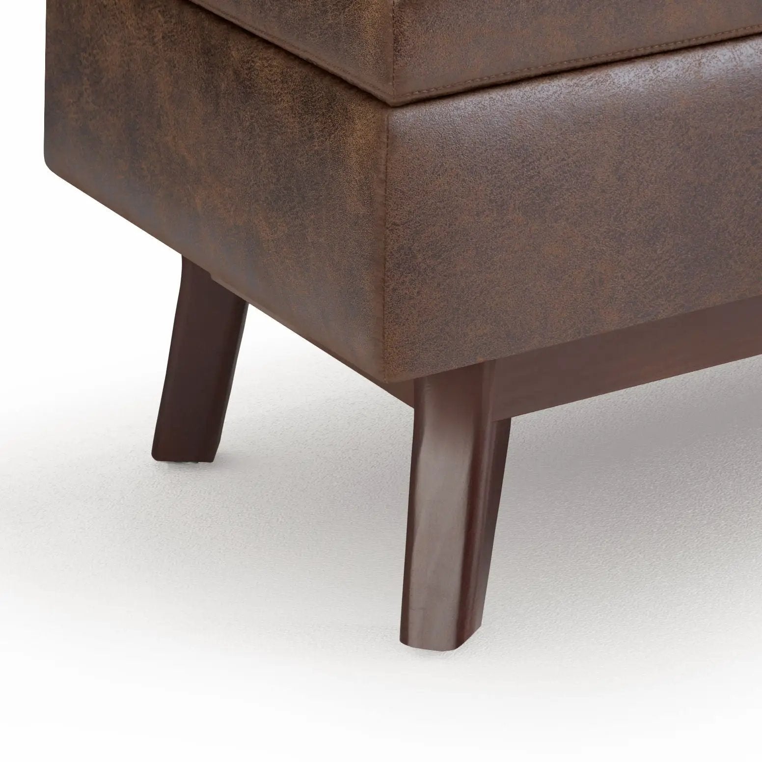 Owen - Upholstered Rectangular Storage Ottoman by HouseOfZazla