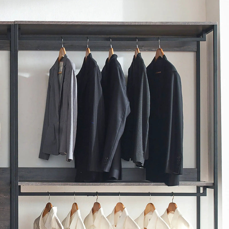 Monica - Walk-In Closet System & Modular Design - Rustic by HouseOfZazla