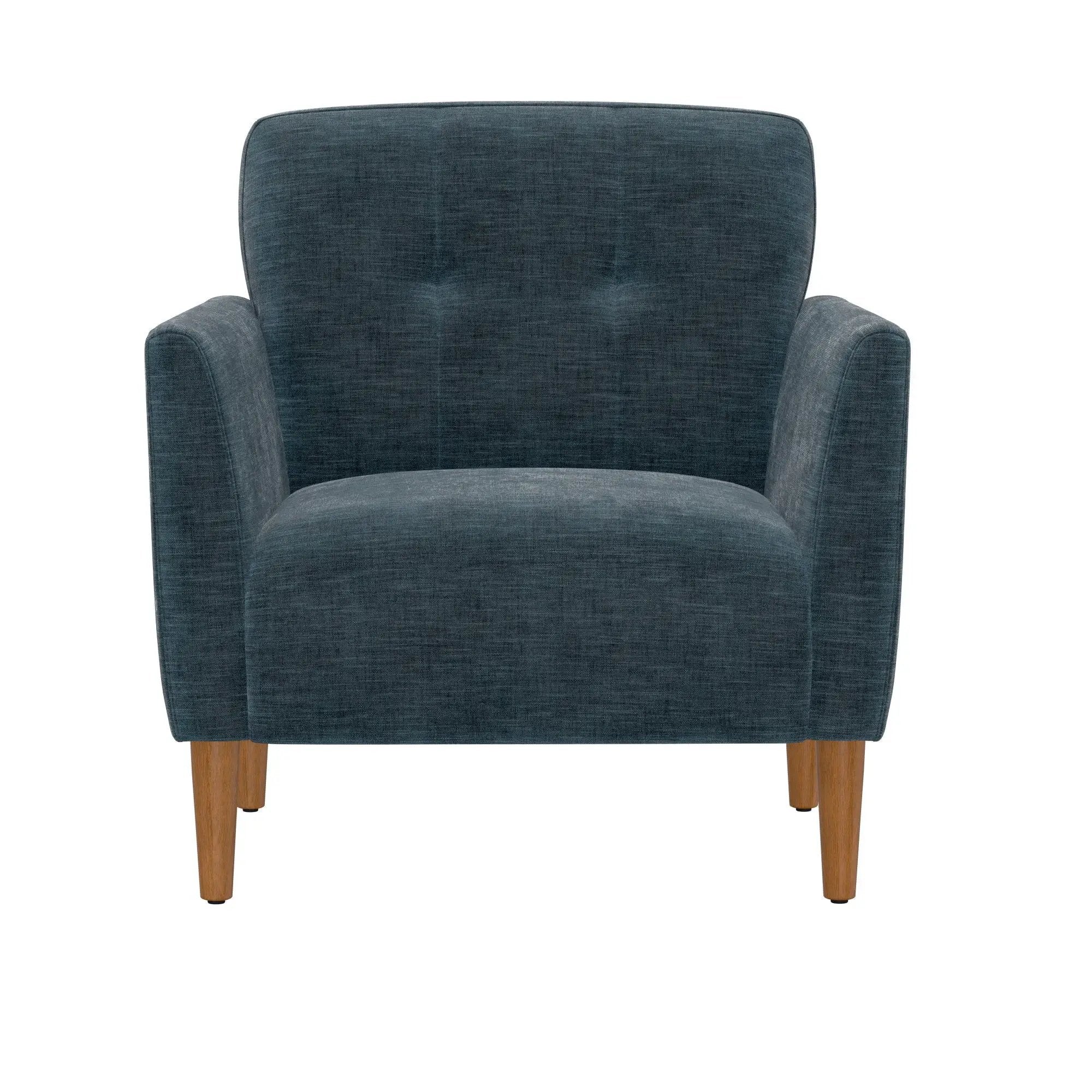 Accent Chair, Transitional - Blue by HouseOfZazla