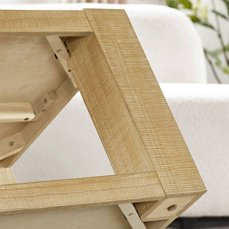 Modern Design 48 Inch Rectangular Coffee Table by HouseOfZazla