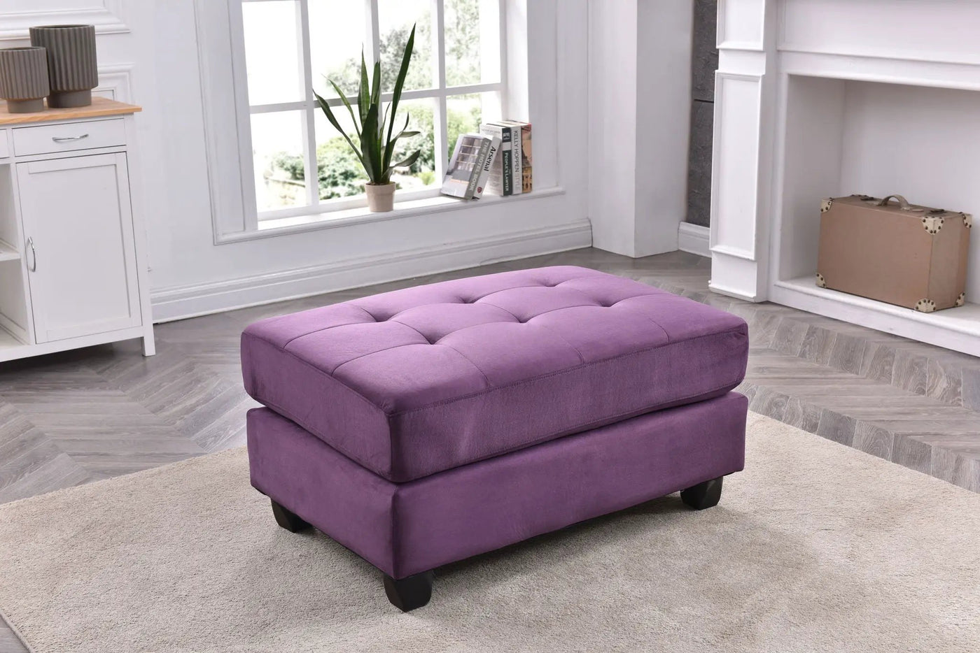 Chic Contemporary Ottoman by HouseOfZazla