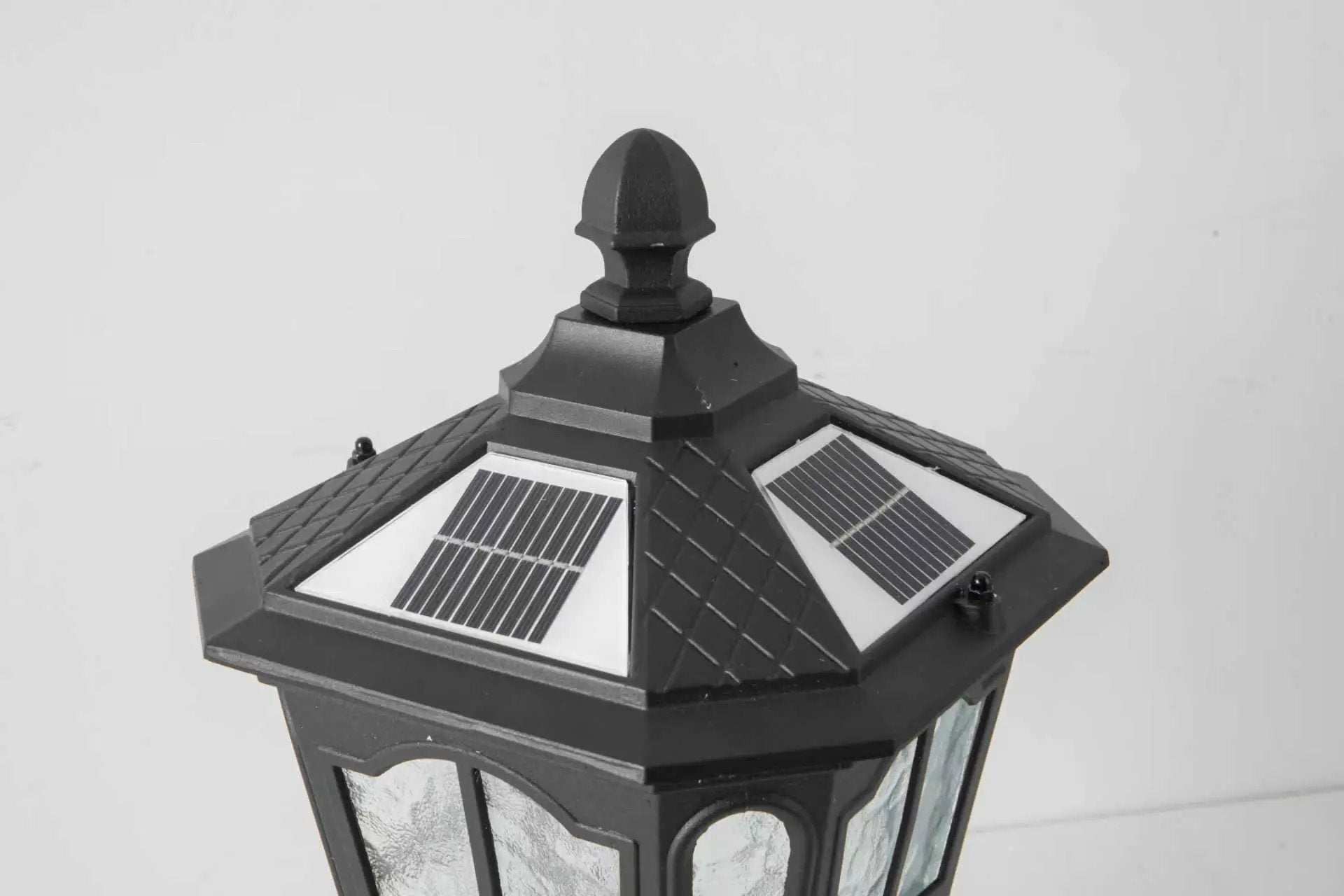 Garden Post Light Black Aluminum Outdoor Column Light by HouseOfZazla