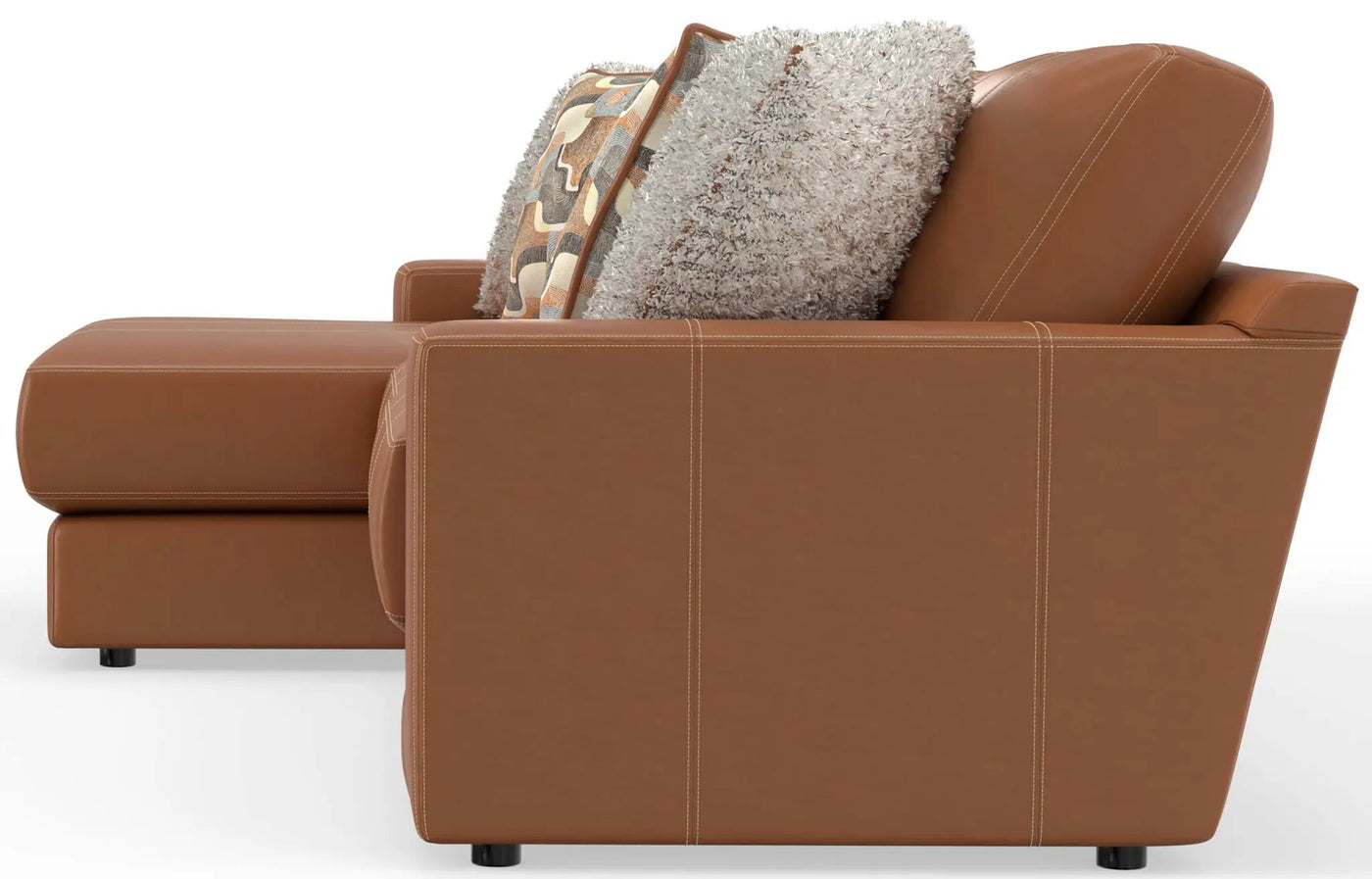 Minori - Italian Leather Sectional by Unique Piece Furniture