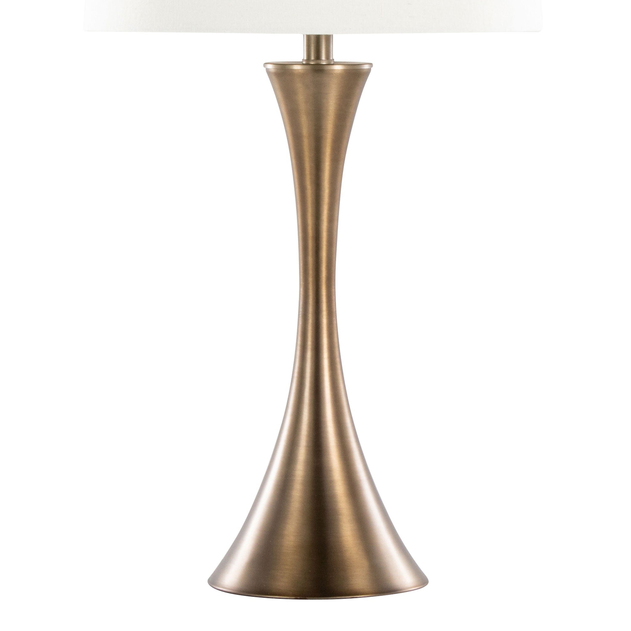 Lenuxe - Contemporary Elegant Table Lamp (Set of 2) by HouseOfZazla