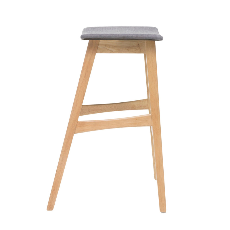 Modern Bar Stool Set With Upholstered Seating by HouseOfZazla