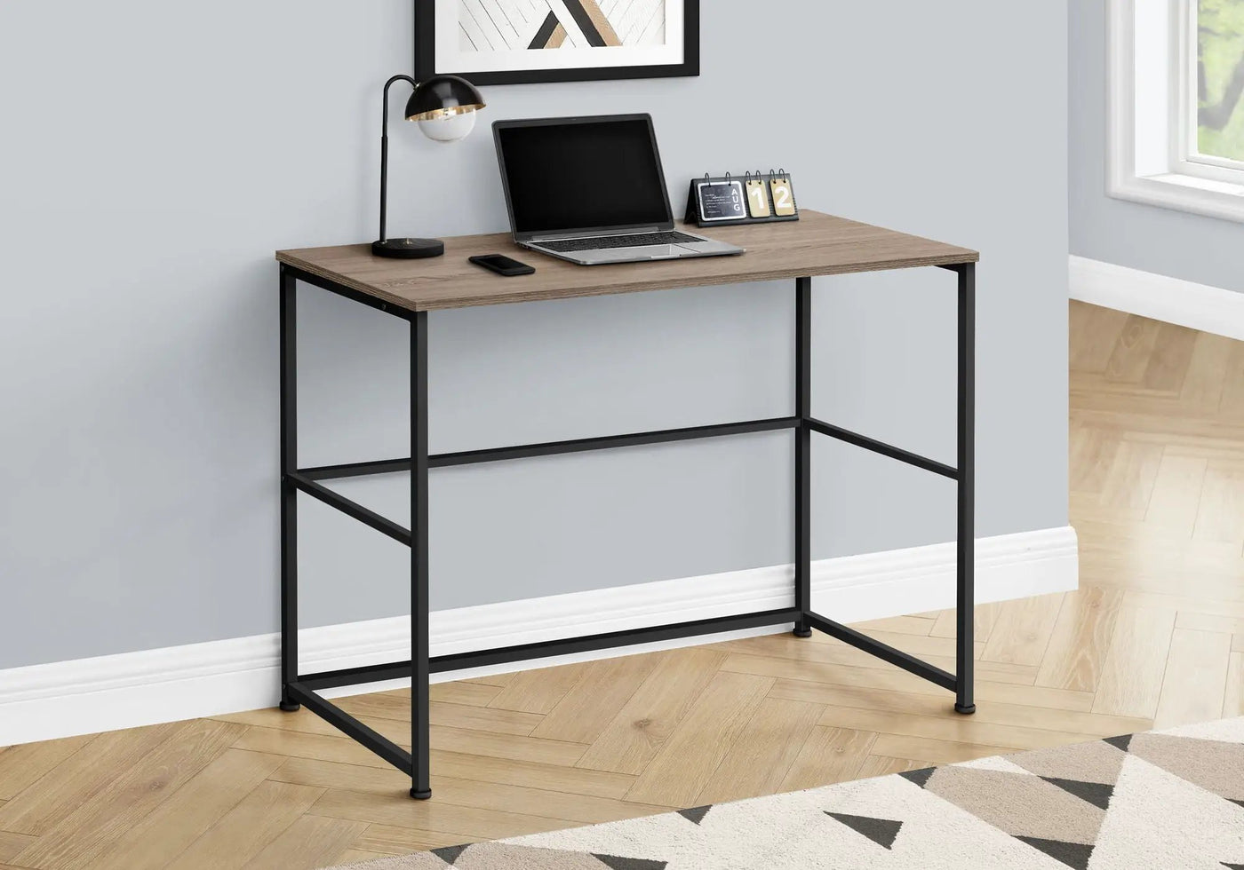 Computer Desk for Home Office with Storage Drawers by HouseOfZazla
