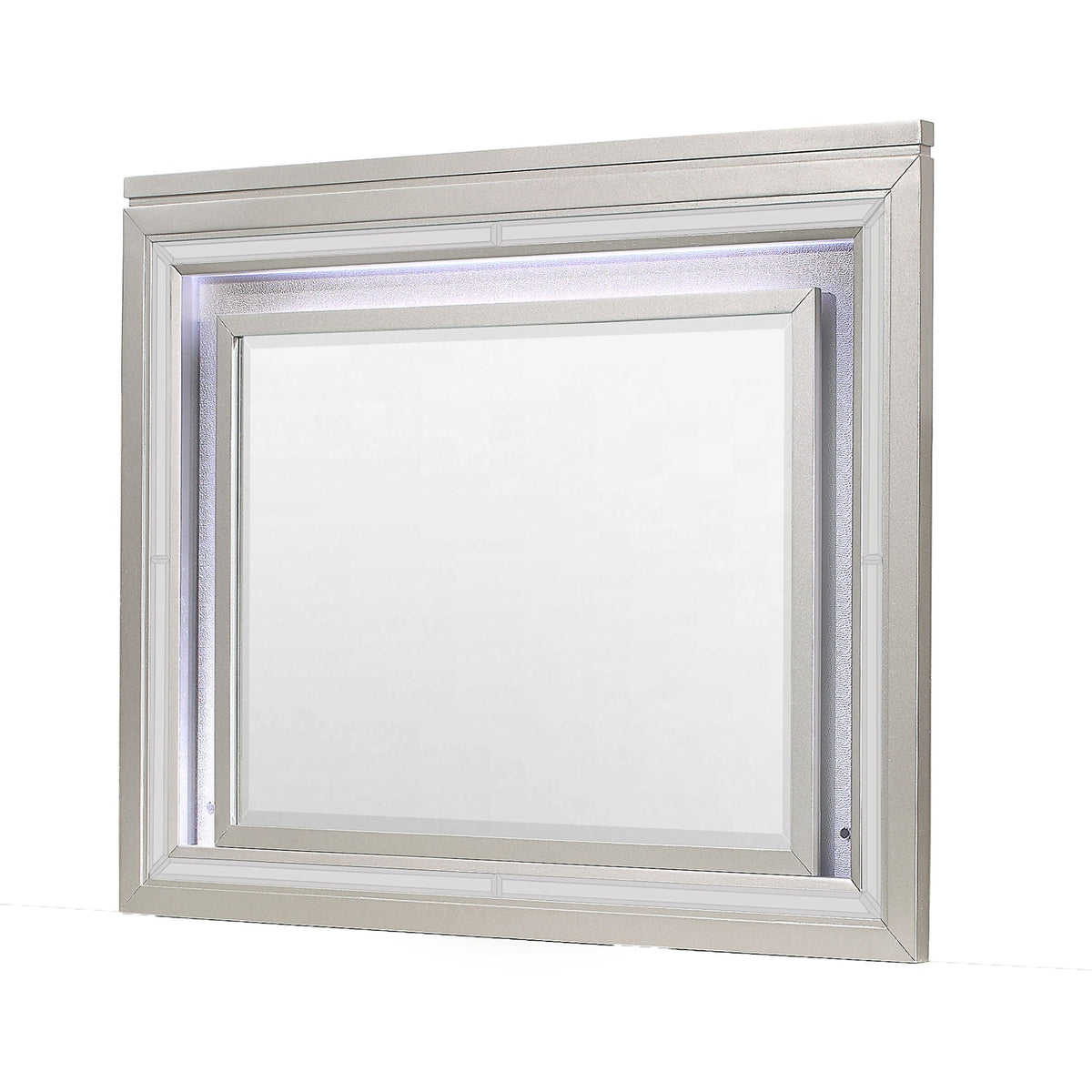 Glam Mirror with LED Light – Champagne, photo 4 of 6