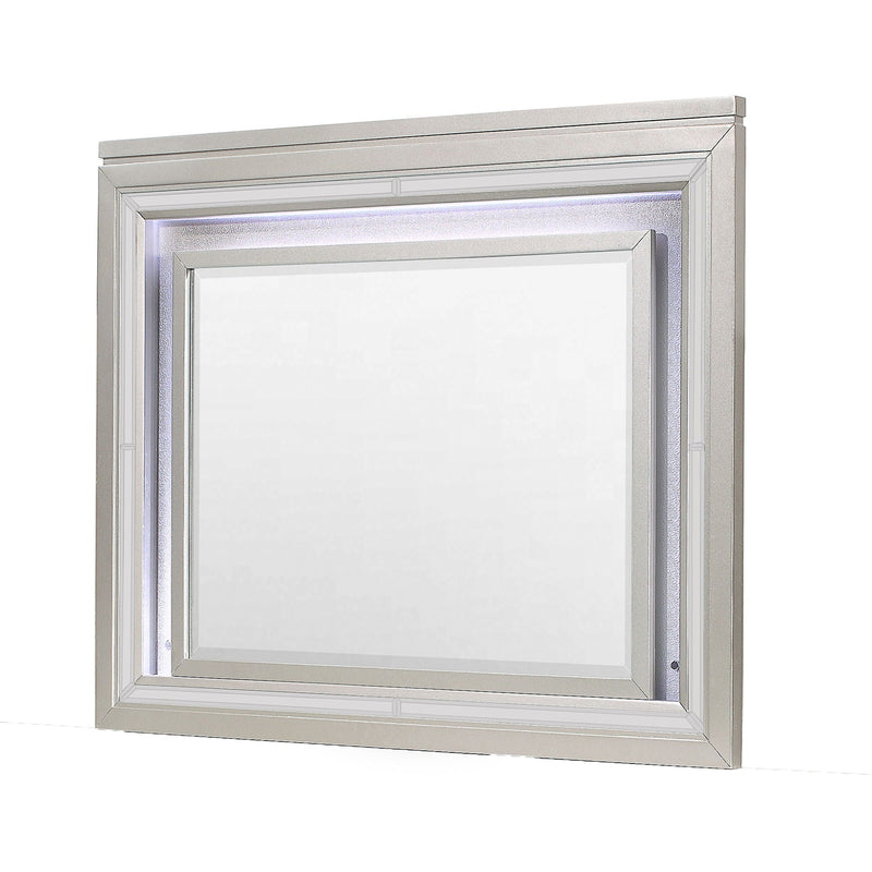 Glam Mirror with LED Light – Champagne, photo 4 of 6