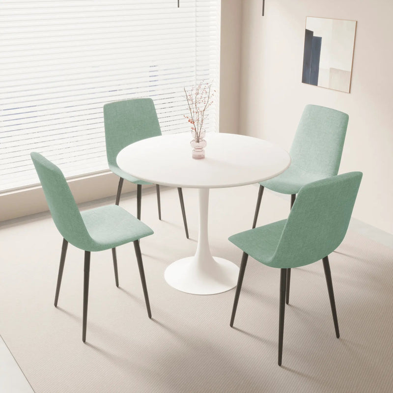 31.5" White Dining Table by HouseOfZazla
