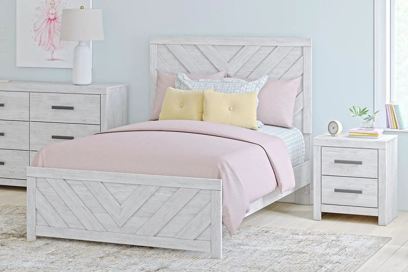 Cayboni - Panel Bed by Unique Piece Furniture