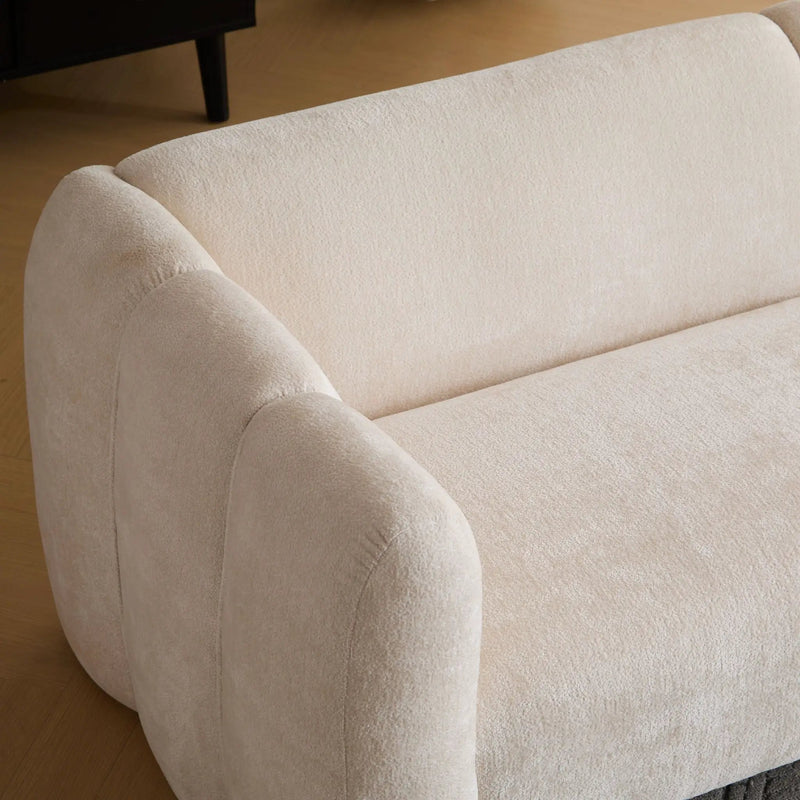 Tonson - 3 Seater Sofa, Wave Design