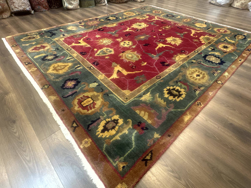 Tufenkian Rug 8x10, Tibetan Room Sized Carpet, Soft Thick Wool Pile by Jewel Rugs