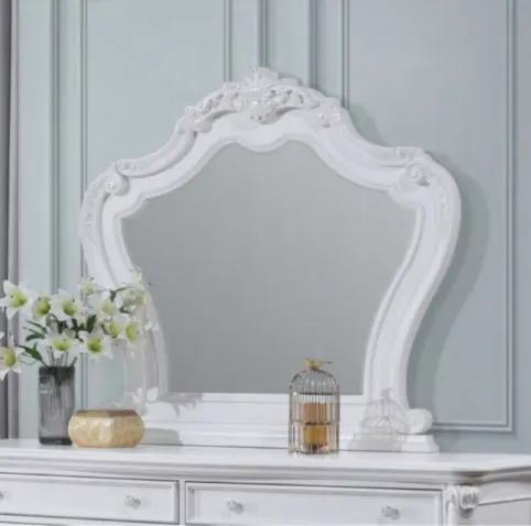 Latisha Mirror in White by HouseOfZazla