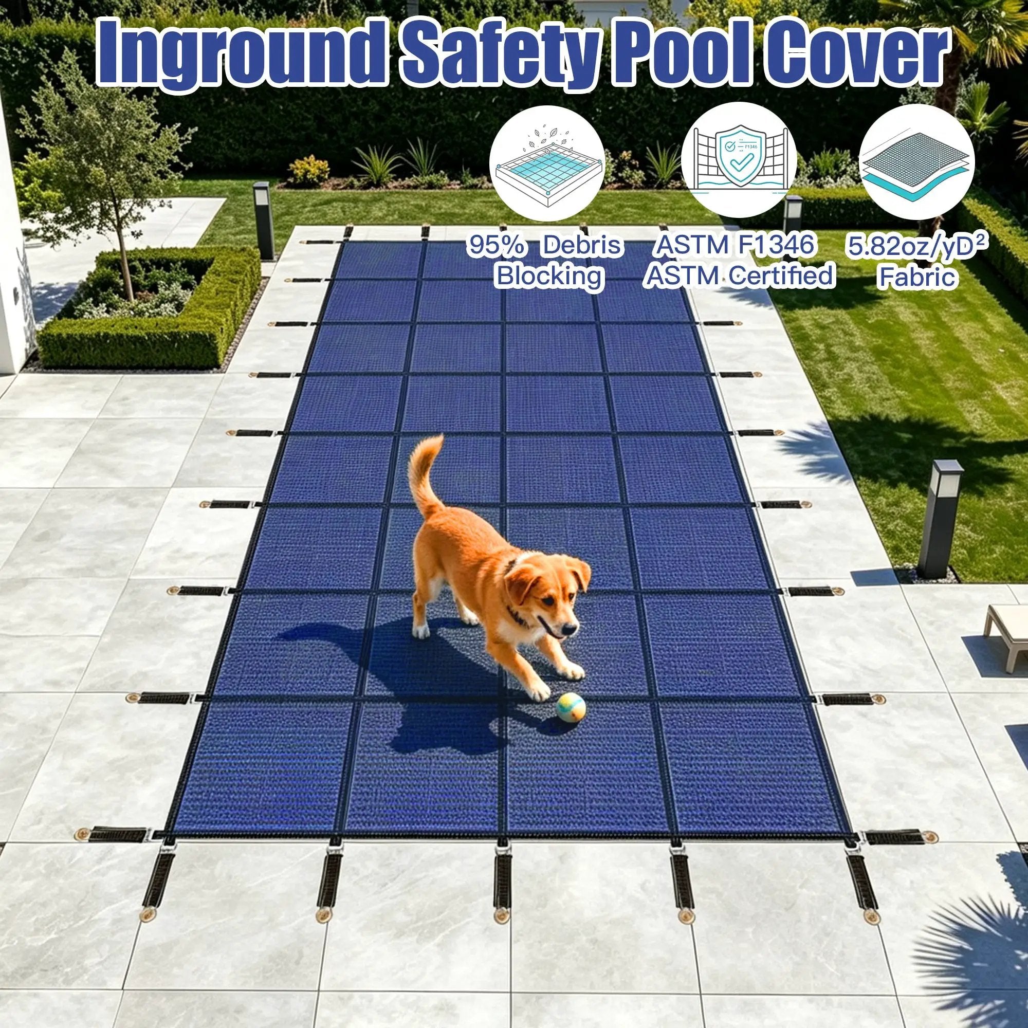 Inground Pool Safety Covers by HouseOfZazla