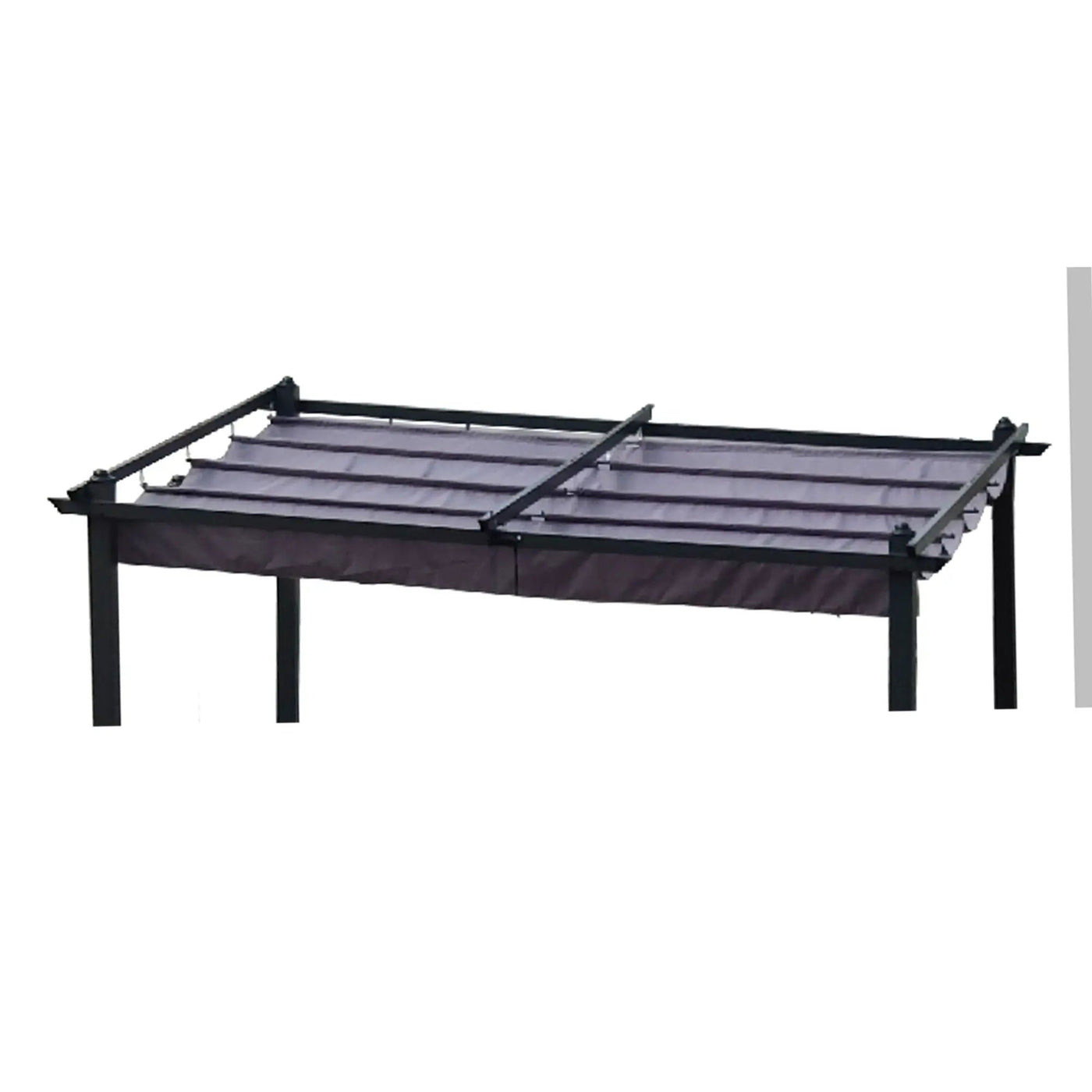 Replacement Canopy Top Cover Fabric For Outdoor Patio Retractable Pergola Sun-Shelter Canopy by HouseOfZazla