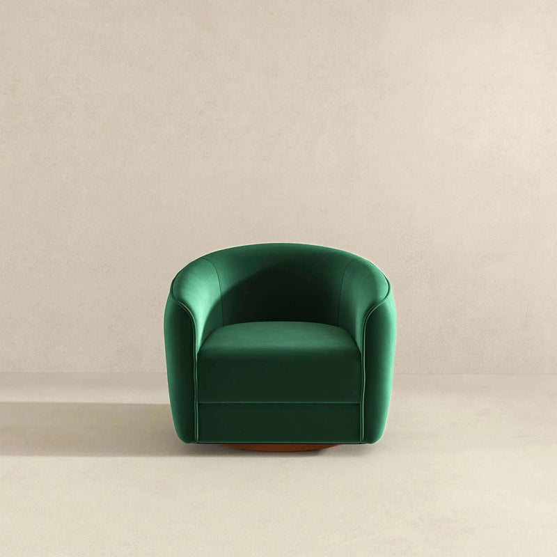 Elise - Mid-Century Modern Swivel Chair by HouseOfZazla