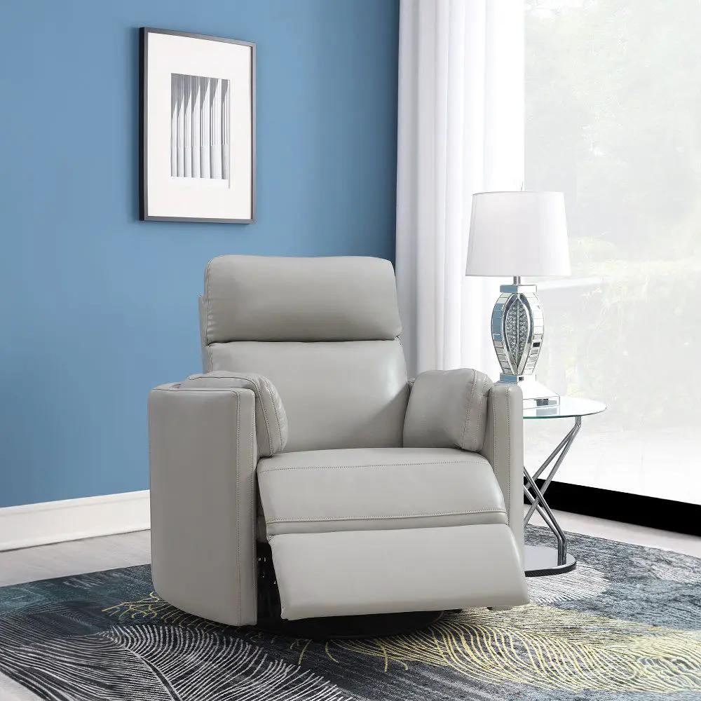 Sagen - Recliner With Swivel & Glider by Unique Piece Furniture