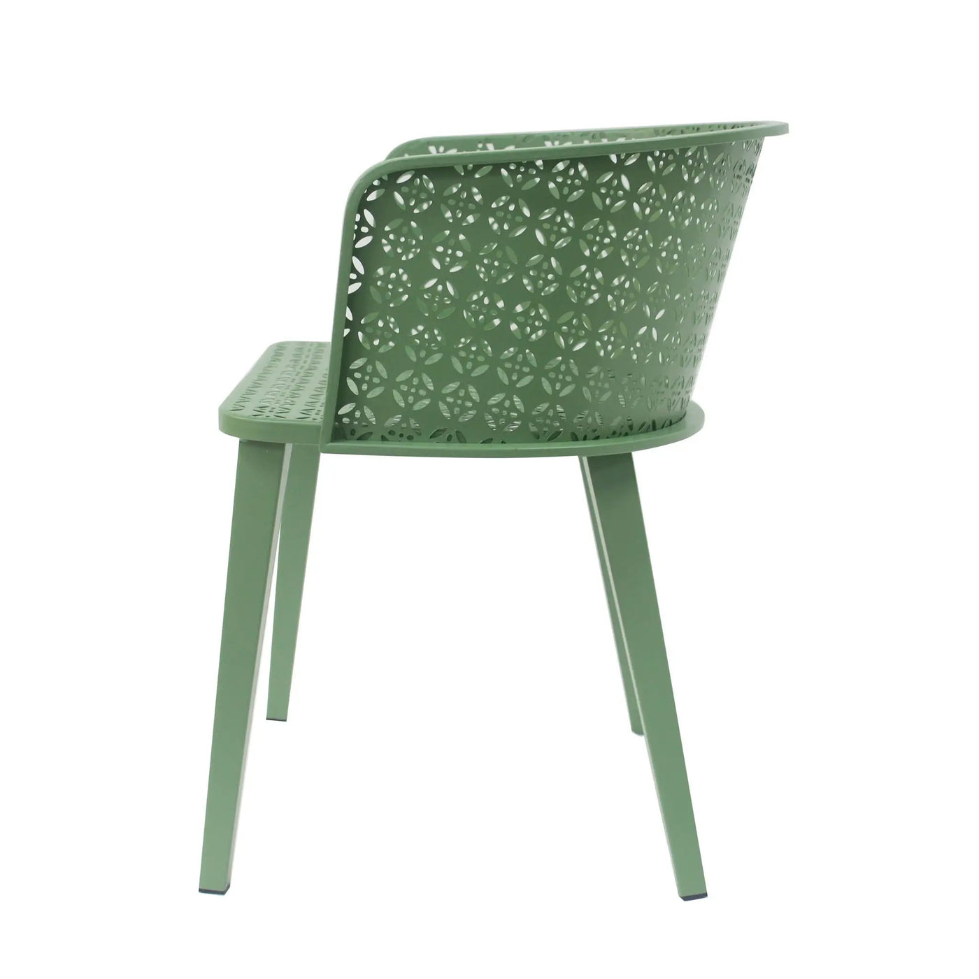 Milan Outdoor Dining Chair Set of 2 by HouseOfZazla