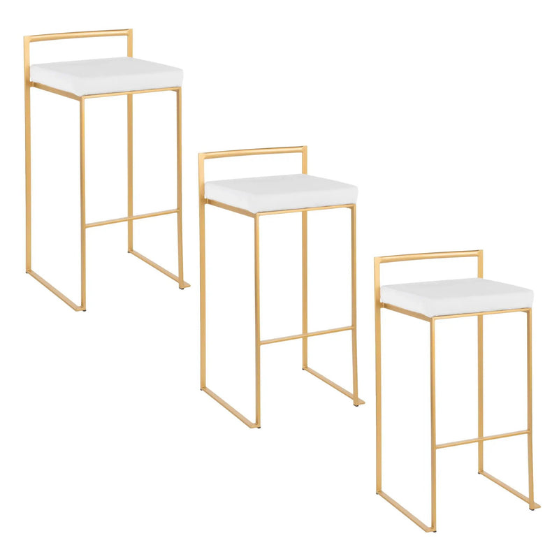 Fuji - Contemporary / Glam & Quality Construction Barstool by Unique Piece Furniture