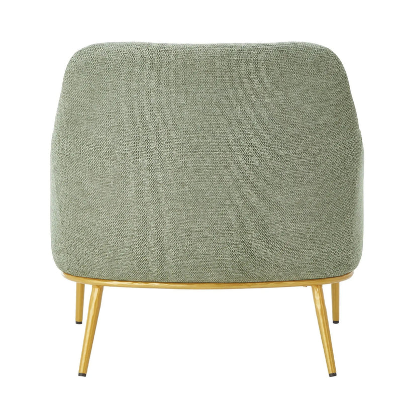 Modern Elegance Accent Chair With Curved Backrest by HouseOfZazla