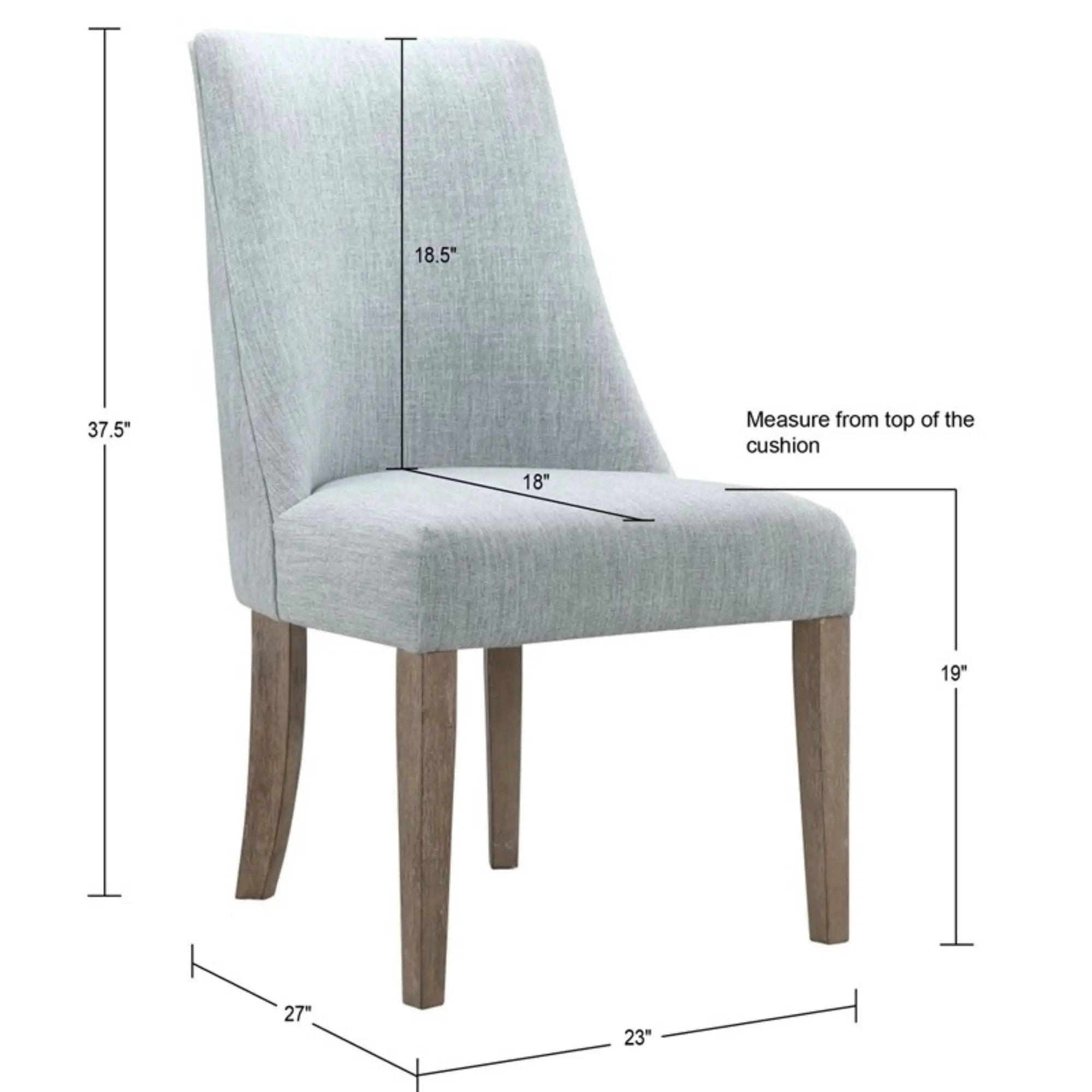 Comfortable Dining Chair Upholstered (Set of 2) by Unique Piece Furniture
