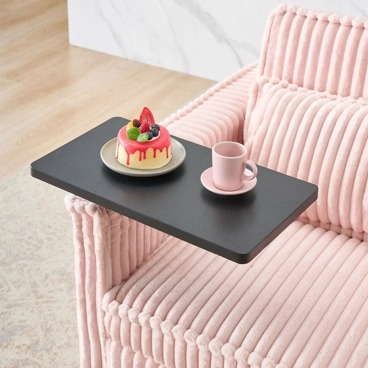 Pull Out Sofa With Movable Tabletop And USB Ports by HouseOfZazla