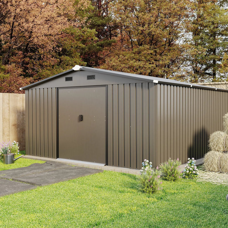 Campcraft 10x12ft Color Steel Plate Storage Shed by HouseOfZazla