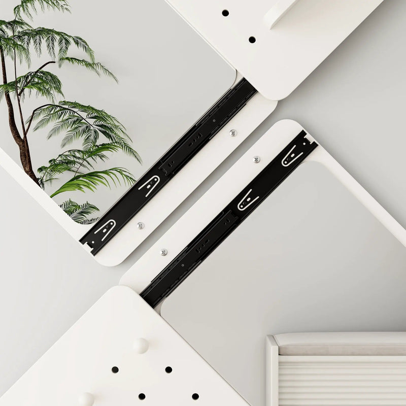 Wall Mounted Full Length Mirror With Shelf And Hook