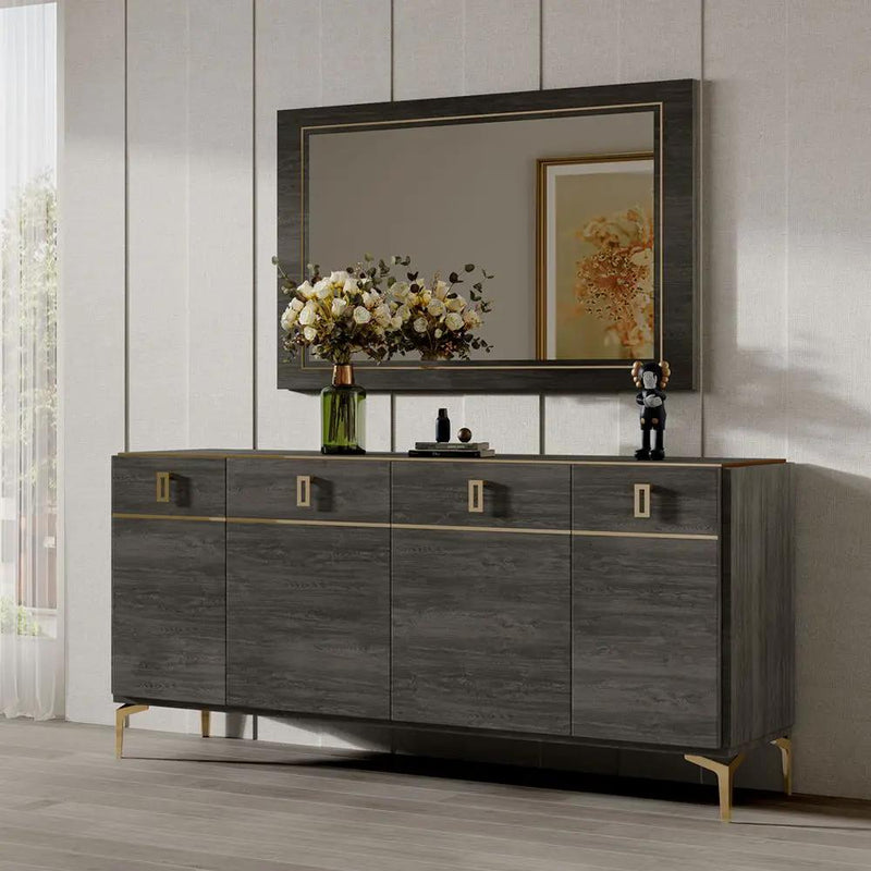 Venezia - Server - Gray by Unique Piece Furniture