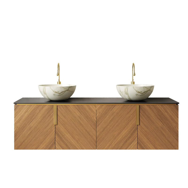 ARAI 60" Bathroom Vanity & Sinks by HouseOfZazla