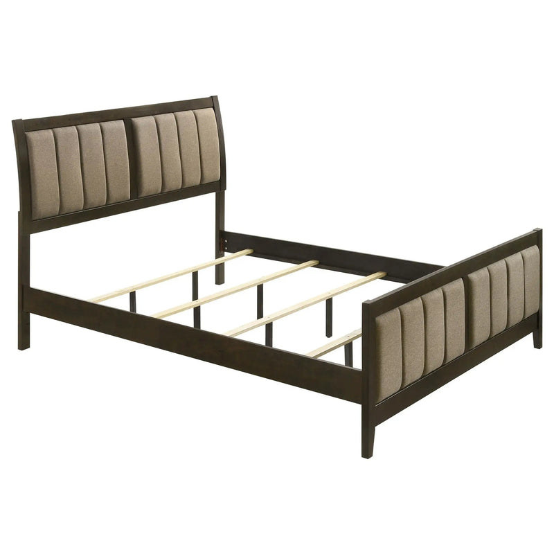 Wilkes 4-piece Eastern King Bedroom Set Dark Cocoa by Unique Piece Furniture