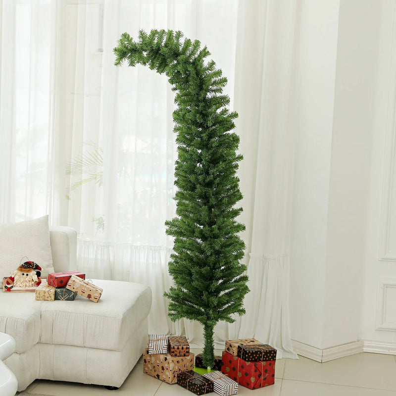 HOMCOM 6ft Whimsical Pencil Christmas Tree by HouseOfZazla