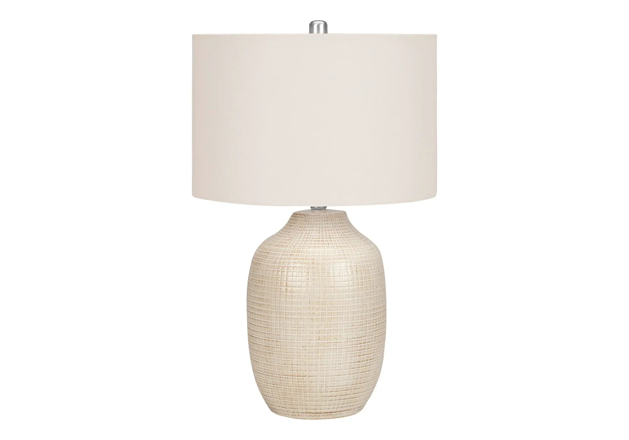 Table Lamp, Lighting, Ceramic, Contemporary - Cream by Unique Piece Furniture