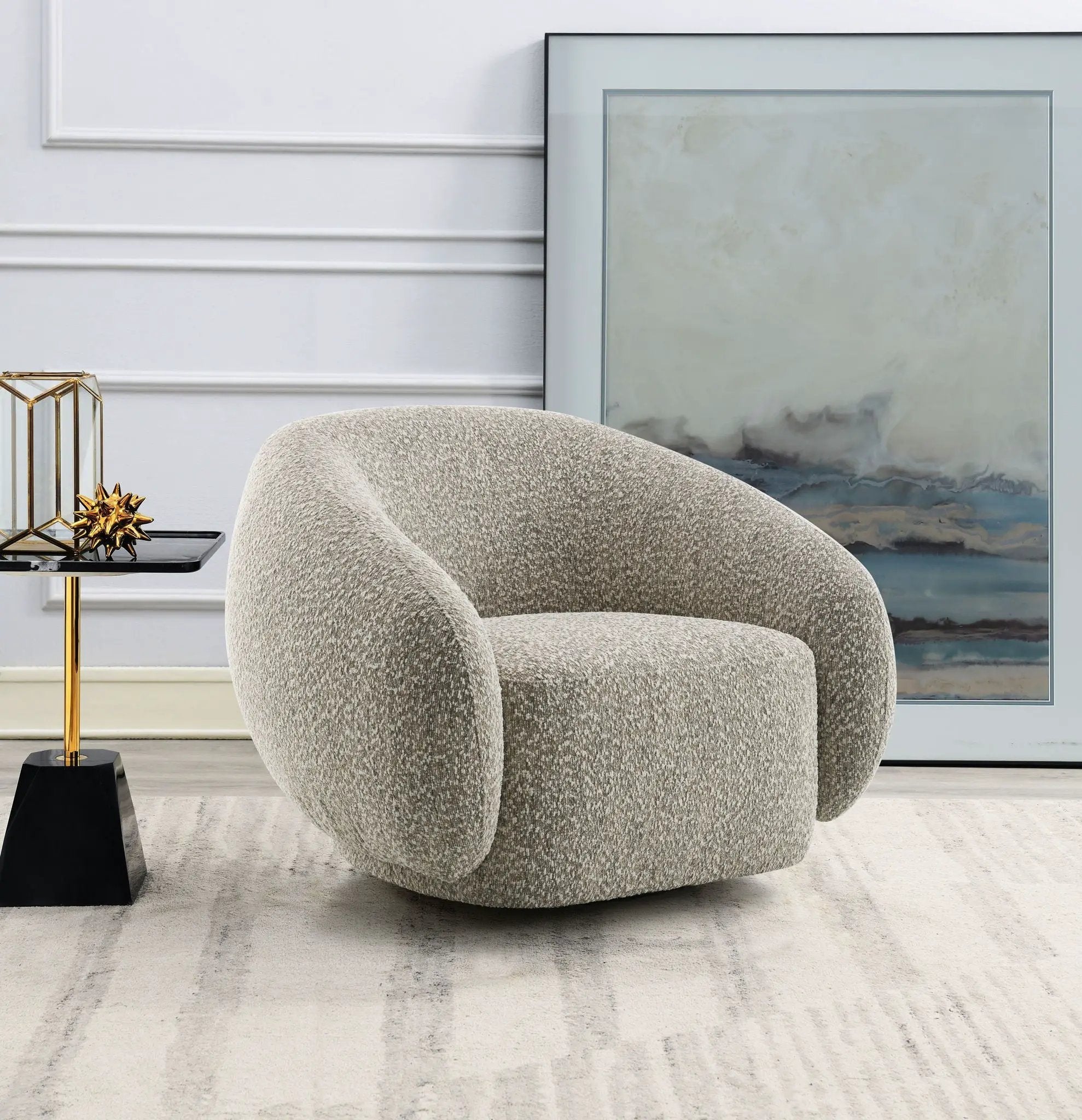 Isabel - Chair With Swivel Base by HouseOfZazla