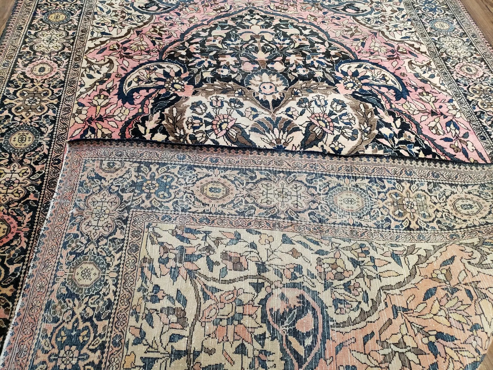 Antique Persian Farahan Rug, 4'1" x 6' 5" by Jewel Rugs
