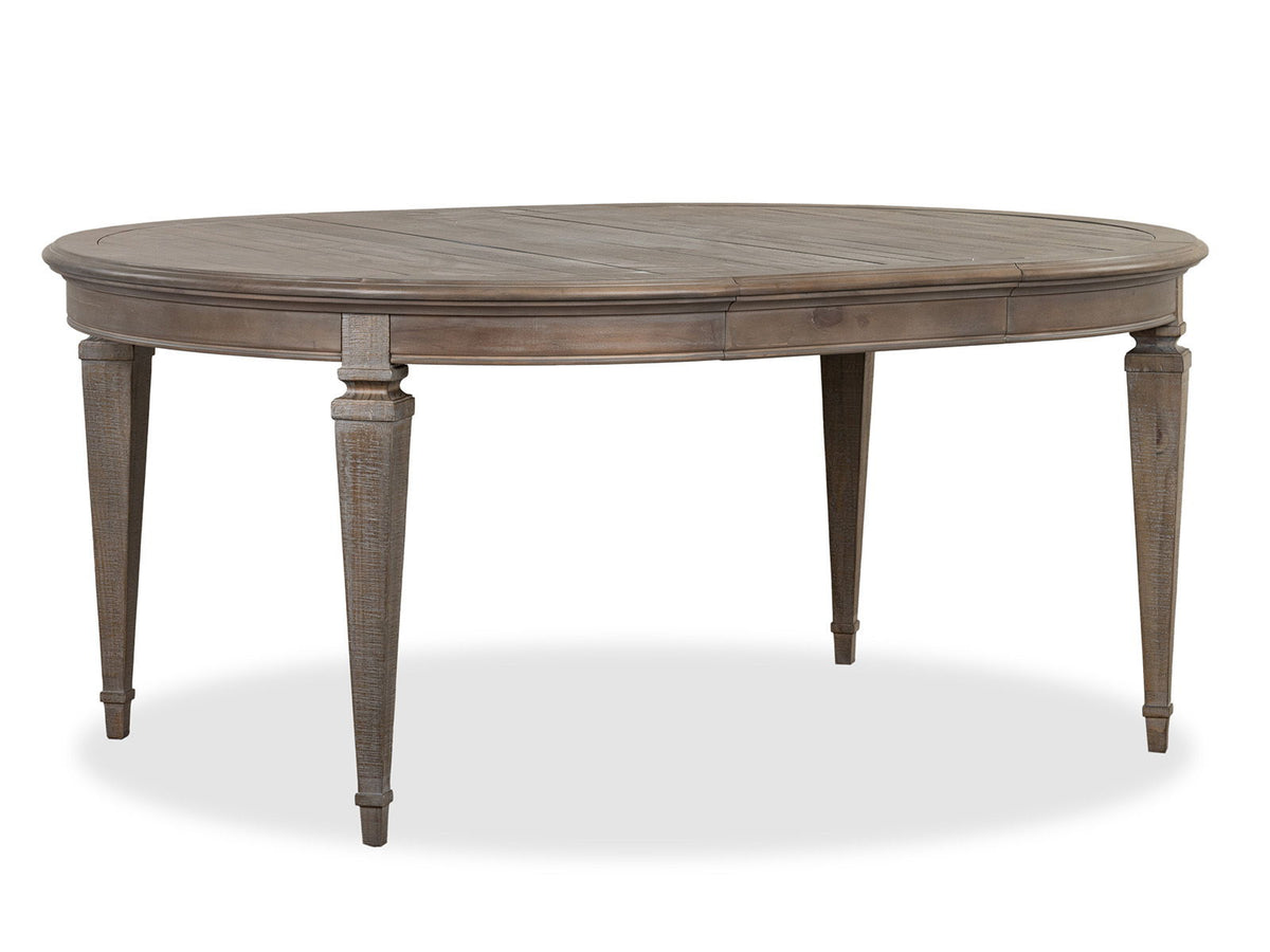 Lancaster - Round Dining Table - Dovetail Gray, photo 6 of 7