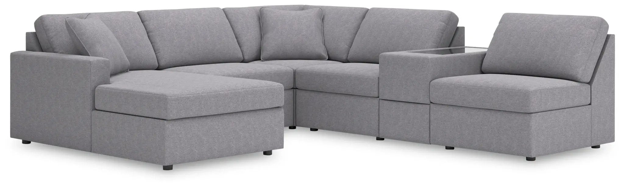 Modmax - Sectional - Granite by Unique Piece Furniture
