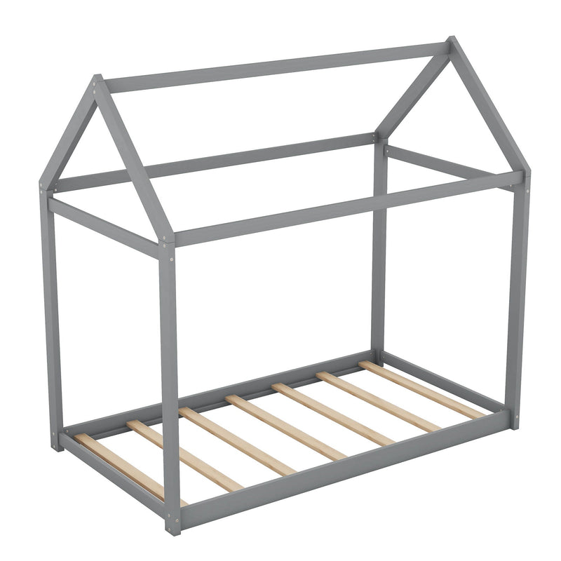 Wooden House Shaped Bed by HouseOfZazla
