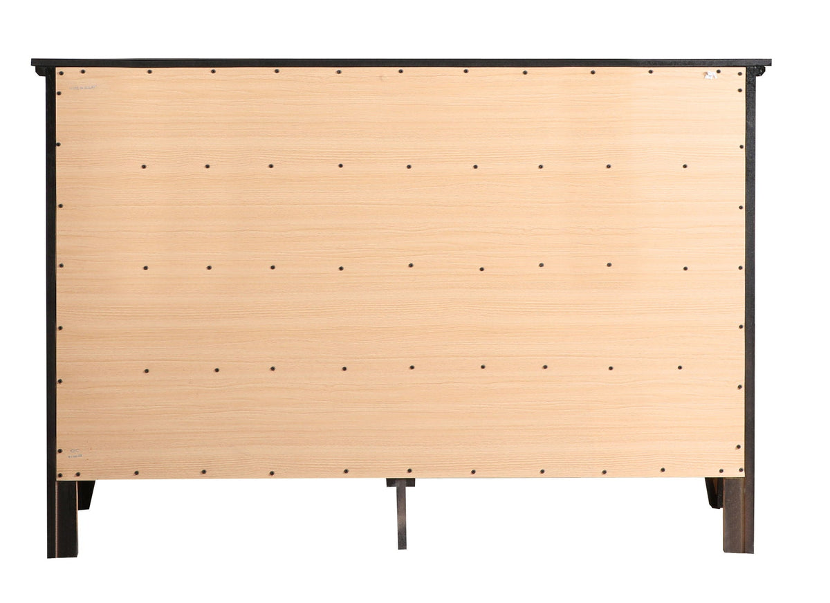 Elegant Casual Dresser with Real Wood Veneers - Multiple Colors, photo 23 of 35