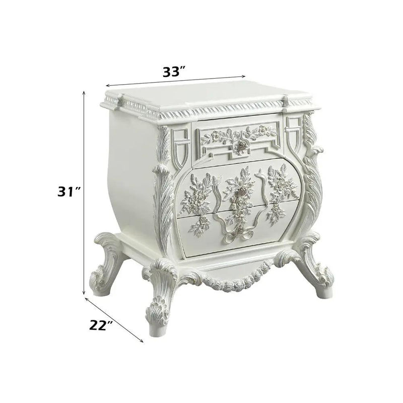 Vanaheim - Nightstand - Antique White by Unique Piece Furniture