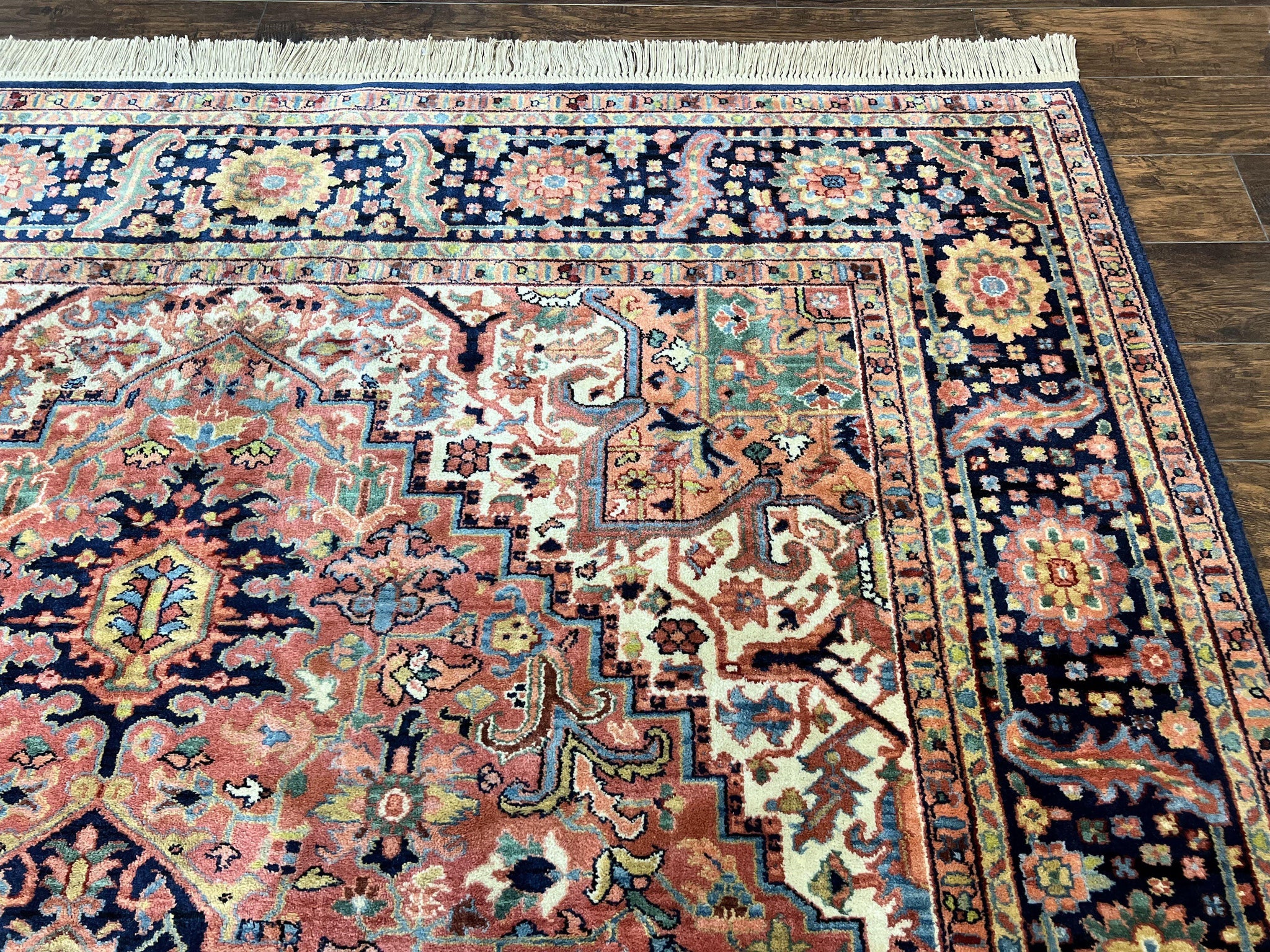 Karastan Rug 8.8 x 12, Karastan Heriz #726, Wool Pile Karastan Area Rug, Rare Hard to Find, Original 700 Series by Jewel Rugs