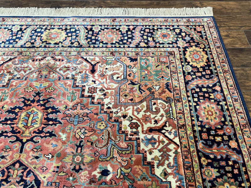 Karastan Rug 8.8 x 12, Karastan Heriz #726, Wool Pile Karastan Area Rug, Rare Hard to Find, Original 700 Series by Jewel Rugs