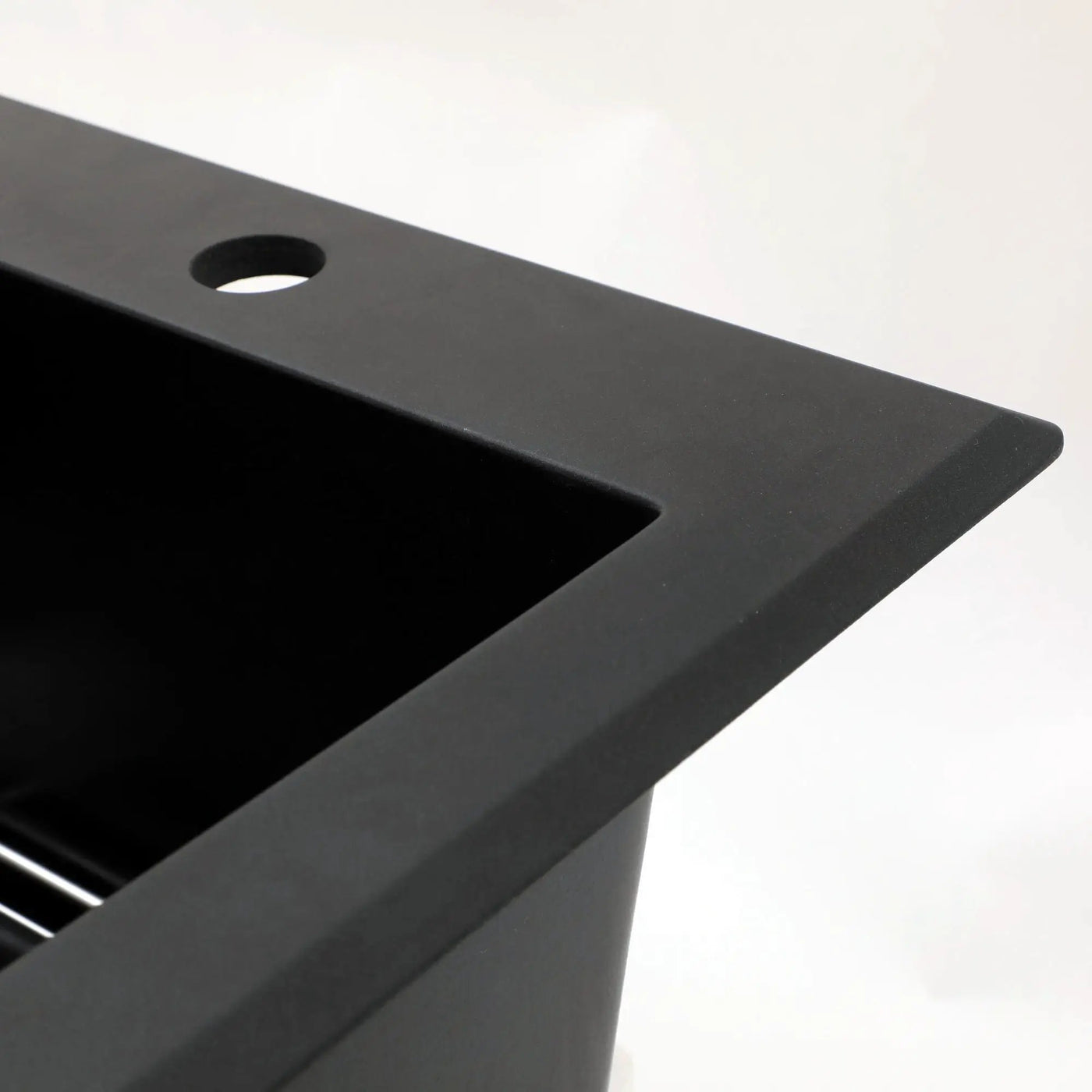 Quartz Kitchen Sink, Granite Composite, Drop In Sink With Durable Design by HouseOfZazla
