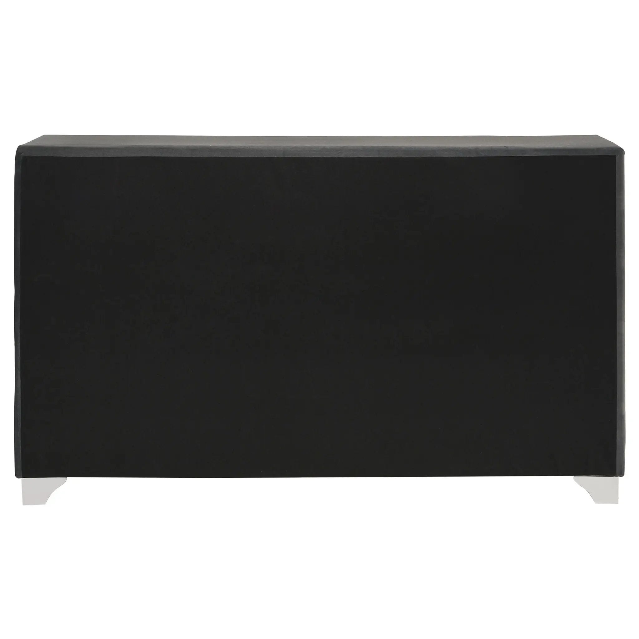 Melody 6-drawer Upholstered Dresser Grey by Unique Piece Furniture