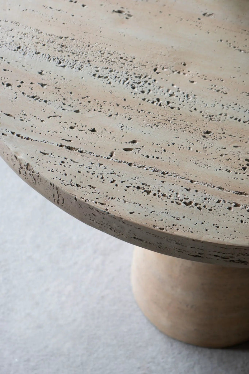 Round Dining Table With Pedestal Base by HouseOfZazla