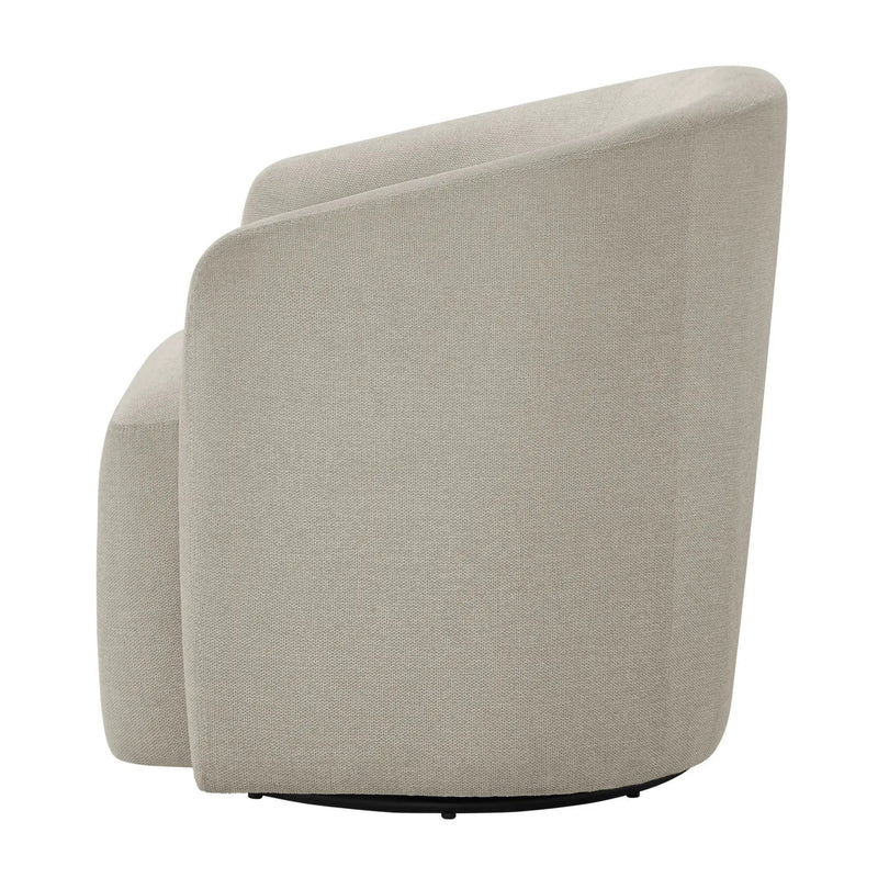 Ardena - Modern Swivel Barrel Chair by HouseOfZazla