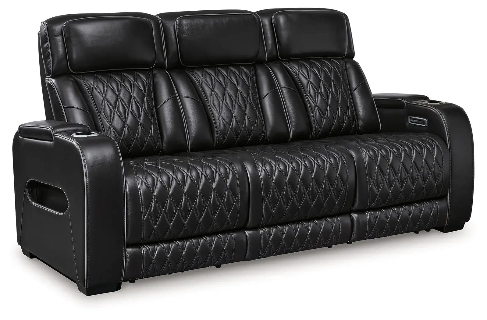 Boyington - Power Reclining Sofa With Adj Headrest by Unique Piece Furniture