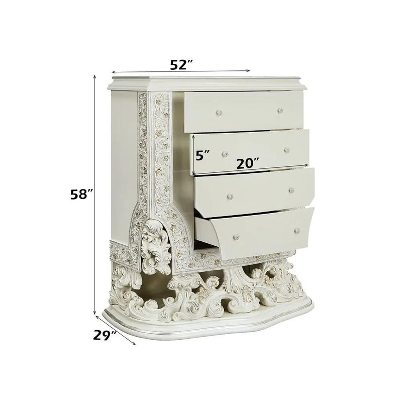 Adara - Chest - Antique White by Unique Piece Furniture