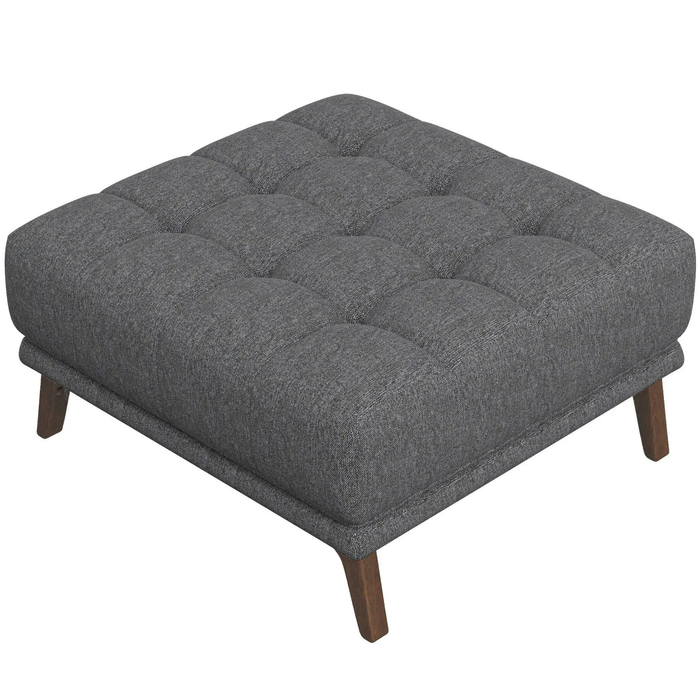 Addison - Square Upholstered Ottoman by HouseOfZazla
