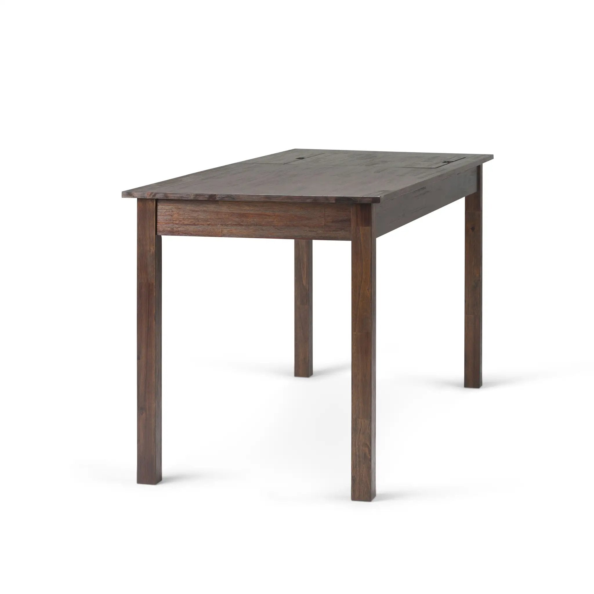 Monroe - Desk - Distressed Charcoal Brown by Unique Piece Furniture
